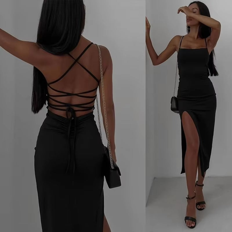 MOZISION | ROBE MAXI PATCHWORK CONTRASTÉE
