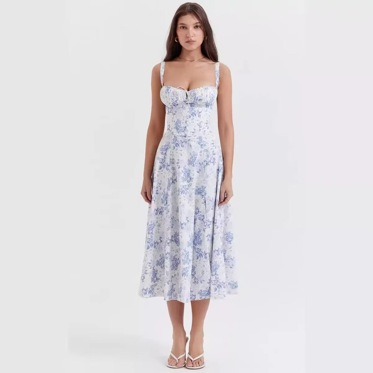FLORA | ROBE COURTE À IMPRIMÉ ESTIVAL