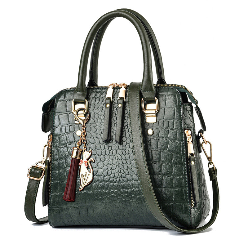 Sac à Main Luxe en Cuir PU Alligator