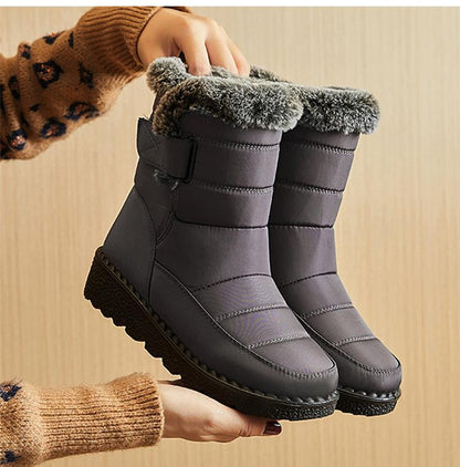 Bottes de Neige Imperméables et Chaudes pour l'Hiver