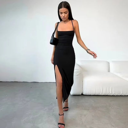 MOZISION | ROBE MAXI PATCHWORK CONTRASTÉE