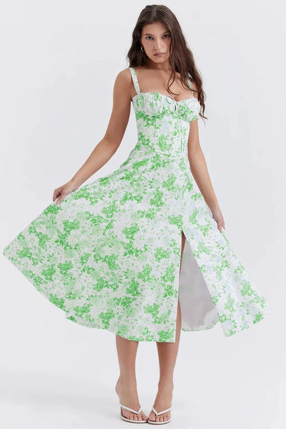 FLORA | ROBE COURTE À IMPRIMÉ ESTIVAL