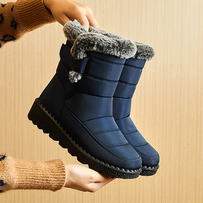 Bottes de Neige Imperméables et Chaudes pour l'Hiver