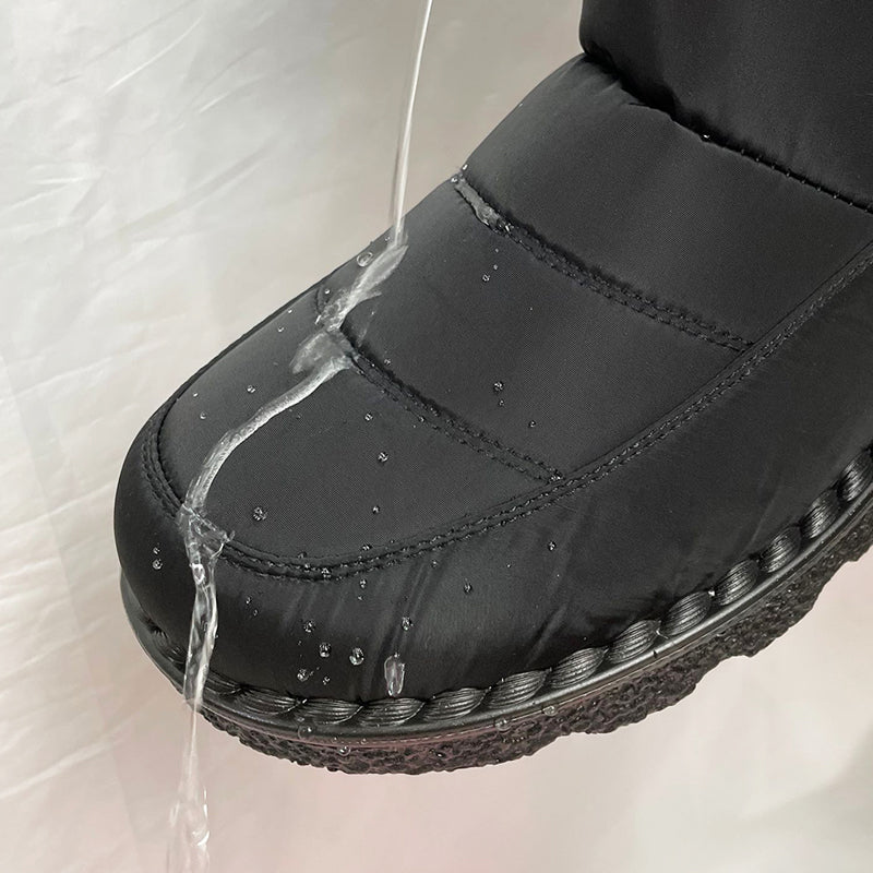 Bottes de Neige Imperméables et Chaudes pour l'Hiver